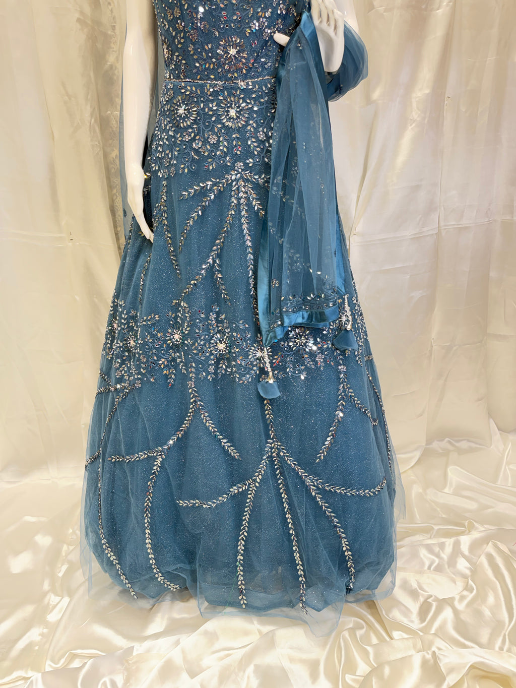Peacock blue