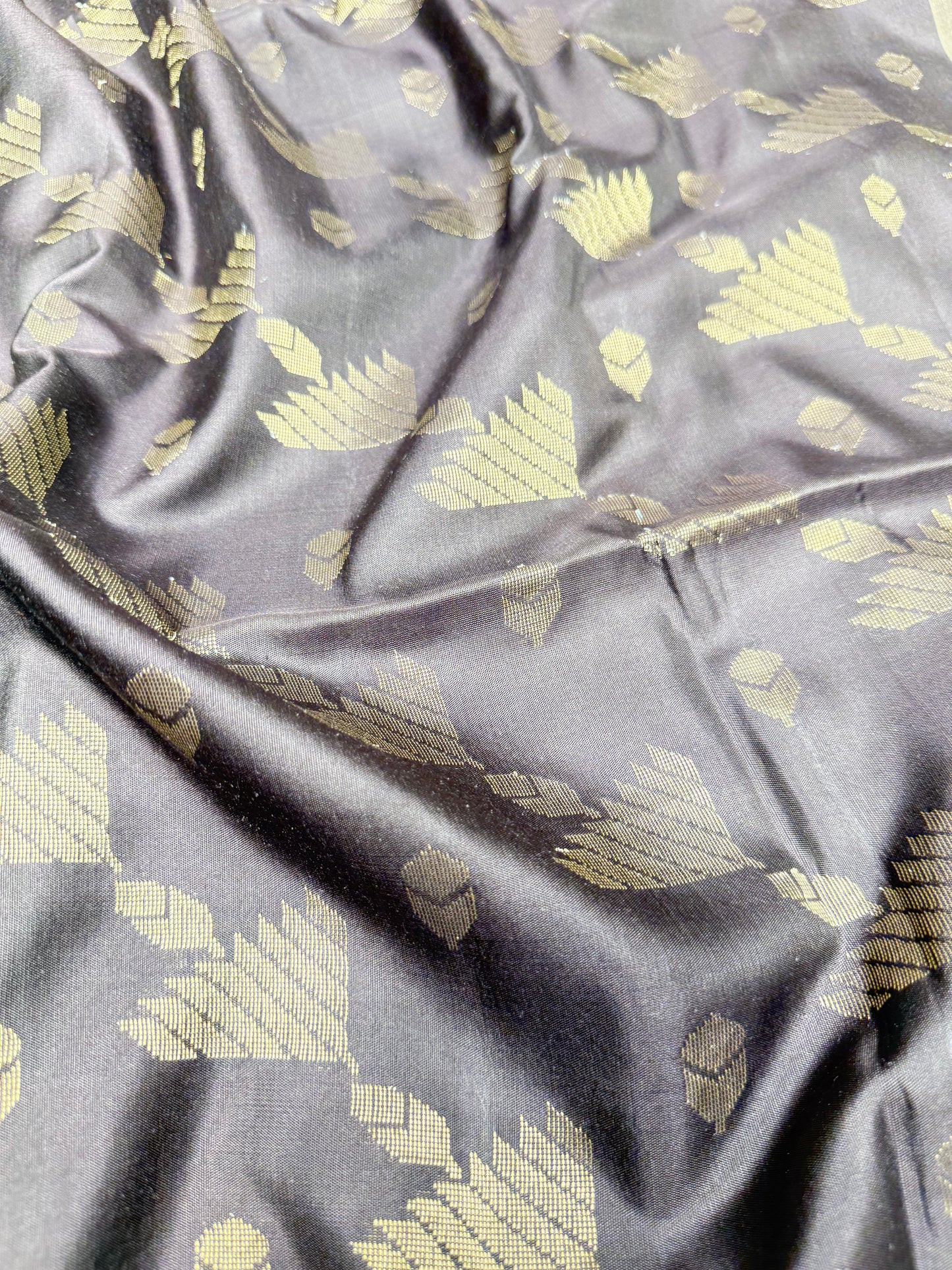 Kanjivaram Silk Saree (Brown)