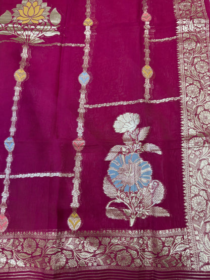 Designer Satin silk dress material